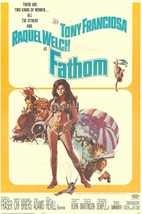 Fathom original 1967 vintage one sheet poster - £218.13 GBP