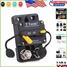 High-Performance 40 Amp IP67 Circuit Breaker for Marine Trolling Motors ... - $958.43 MXN