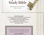 The Hebrew-Greek Key Word Study Bible: NKJV Genuine Leather Burgundy Ind... - $88.06
