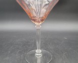 Rare Vintage Tiffin Franciscan Pink Champagne Tall Sherbert Glass 15024 - £15.81 GBP