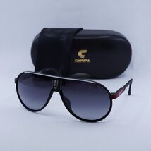 Carrera CHAMPION/N 0OIT 9O Black/Red/Dark Grey Gradient 62-12-125 Sunglasses ... - $63.35