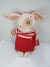 Olivia Pig Plush Toy Soft Story Book Zoobies 11&quot; Buddies Plushie Doll Cloth - £5.79 GBP