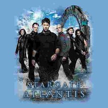 Stargate Atlantis TV Series 5th Season Cast T-Shirt NEW UNWORN - £14.36 GBP