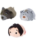 new Disney THE JUNGLE BOOK Tsum Tsum 3.5” Mini Plush Set 3 - MOWGLI BALO... - £10.86 GBP