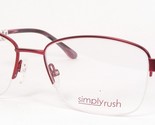 SIMPLY RUSH ! by Röhm 2424 281 Red UNIQUE RARE EYEGLASSES FRAME ROHM 53-... - $59.40