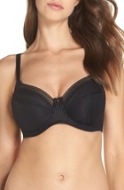 Fantasie 3091 Fusion Full Cup Side Support Underwire Bra Sz 36G Black - £22.48 GBP