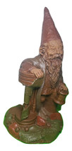 Tom Clark 1984 GNOME Father Time Figure #87 Stands 8 1/2&quot; hand signed Rare gnome - £35.28 GBP