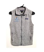 Patagonia Better Sweater 25886 Fleece Vest Embroidered Logo Gray Medium - $54.70 CAD