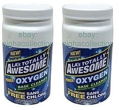 Qty 2 -LA&#39;sTotally Awesome Power Oxygen Base Cleaner Chlorine Free 15 oz Ea - $258.63 MXN