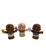 Fisher Price Little People Bald Baby Boy or Girl Infant Figures Lot of 3 - £10.02 GBP