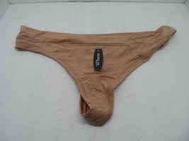 Adore Me Women&#39;s Soft Cozy Thong Panty 07088 Beige Size Large - $87.35 MXN
