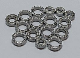 (16pcs) THUNDER TIGER 1:10 SPARROWHAWK VX Metal Sealed Ball Bearing Set - $11.99