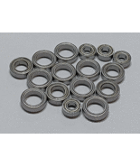 (16pcs) THUNDER TIGER 1:10 SPARROWHAWK VX Metal Sealed Ball Bearing Set - $228.24 MXN