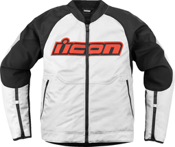 ICON Overlord3™ Jacket - White - Medium 2820-6694 - $215.00