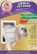 Efficient Medium and X-Large Air Seal Plastic Pet Door - £78.91 GBP