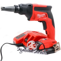 Milwaukee Fuel 2866-20 18 Volt 2.0 Ah XC Brushless Drywall Screw Gun Dri... - £131.32 GBP