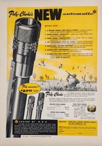 1958 Print Ad Poly-Choke Automatic Poly-Matic Shotguns Duck Hunter Hartford,CT - $20.68