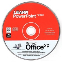 Learn Microsoft PowerPoint 2002 (PC-CD-ROM, 2002) for Windows - NEW CD in SLEEVE - £3.93 GBP
