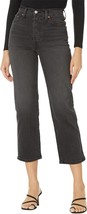 Levi&#39;s Women&#39;s Black Jeans W31 x L27 Super High Rise Ribcage Straight Ankle NWT - £23.69 GBP