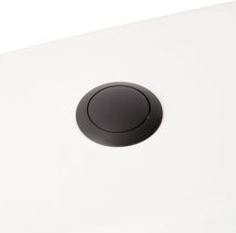 Signature Hardware 478796 Push Button Flush Actuator - Matte Black - $22.90