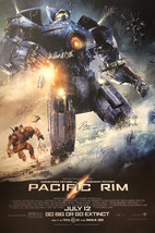 PACIFIC RIM SIGNED MOVIE POSTER - £167.65 GBP