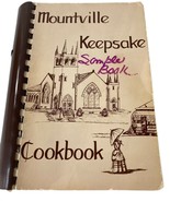Vintage 80s Church Spiral Recipe Cookbook Mountville Keepsake St Paul UM... - £15.76 GBP