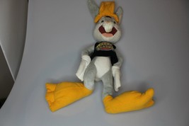 Big Plush Bugs Bunny In Daffy Duck Wabbit Season Shirt Looney Tunes Cartoon Toy - $12.86