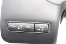 17-20 INFINITI Q60 SPEEDOMETER CLUSTER SURROUND BEZEL TRIM E4033 image 5