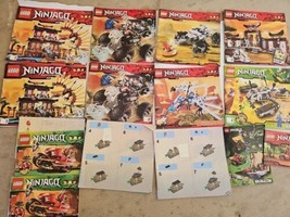 LEGO Ninjago MANUAL LOT 2507 2594, 2596, 9448, 2260, 2518 2258 LOT OF 15 - £19.75 GBP