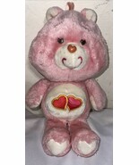Vintage Care Bears Plush 1983 Love a Lot Heart Stuffed Animal Toy Some W... - $649.35 MXN