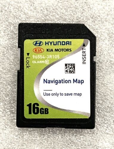 2014 CADENZA SD GPS NAVIGATION CARD MAP MEMORY 96554-3R105 OEM USA - $74.25