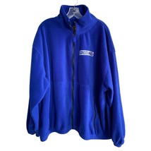 Mythbusters Full Zip Fleece Jacket by Sierra Pacific Outdoors Royal Blue Men&#39;s 2 - £46.13 GBP