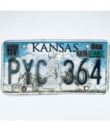 2009 United States Kansas Harvey County Passenger License Plate PYC 364 - €11,16 EUR