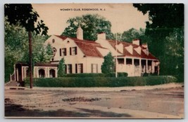 Ridgewood NJ Womens Club New Jersey Postcard E38 - £3.92 GBP