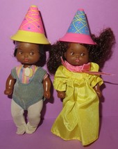 Barbie Heart Family Baby AA Black Girl Boy Rosebud Lot Surprise Party Doll - £117.54 GBP