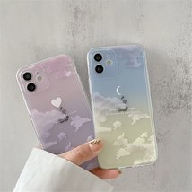 Cloud graffiti illustration Phone Case For iPhone 12 13 14 11 Pro Max X XS XR 7  - £5.84 GBP