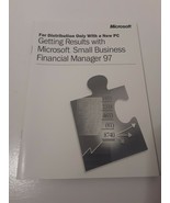 Getting Results With Microsoft Small Business Financial Manager 97 Handb... - £2.32 GBP