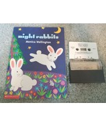 Night Rabbits by Monica Wellington with cassette tape Scholastic School - $15.70 CAD