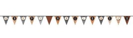 Halloween Pendant Flag Banner 14 ft &quot;Happy Halloween&quot; Paper - £2.54 GBP