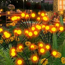 4 Pack Solar Outdoor Lights Waterproof For Outside Valentines Christmas ... - £26.77 GBP