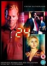 24: Season 1 DVD (2002) Kiefer Sutherland, Hopkins (DIR) Cert 15 6 Discs Pre-Own - £14.86 GBP