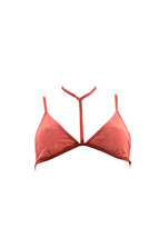 ONE TEASPOON Womens Bralette Elegant Hibiscus Red Size S 18731A  - £30.51 GBP