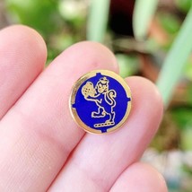 Vintage Rampant Cunard Tiny British Lion Lapel Brooch Pin - $18.99
