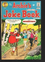 Archie&#39;s Joke Book #187 1973-Mosquito gag cover-Betty &amp; Veronica-Jughead-VG - £25.77 GBP