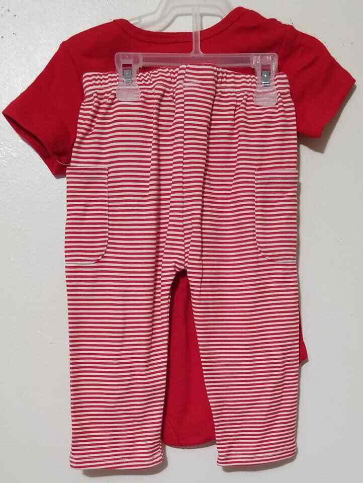 Way To Celebrate Stealing Hearts Like Bodysuit & Pants Outfit Size 24 M Item image 3
