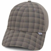 Womens Baseball Hat Gray Keds Plaid Core Classic Twill Adjustable Back Cap - £6.32 GBP