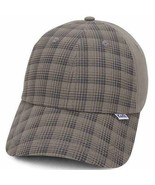 Womens Baseball Hat Gray Keds Plaid Core Classic Twill Adjustable Back Cap - £6.23 GBP