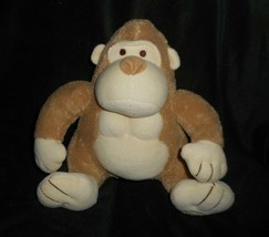 8.5&quot; Jane Goodall My Natural Baby Brown Monkey Gorilla Stuffed Animal Plush Toy - £15.05 GBP