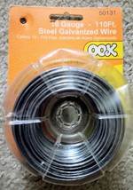 OOK 18 Gauge - 110Ft. Steel Galvanized Wire - $7.91