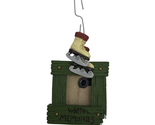Winter Memories Hanging Mini Photo Frame Ornament Ice Skates - $10.12
